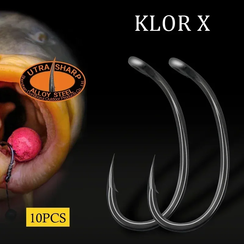 10pcs Carp Fishing Hook Curved - огляд і ціна Fishing Hook Assortment