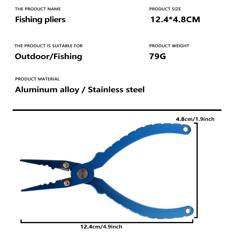Fishing Tongs, Ultra Light Alu - огляд і ціна Fishing Hook Remover