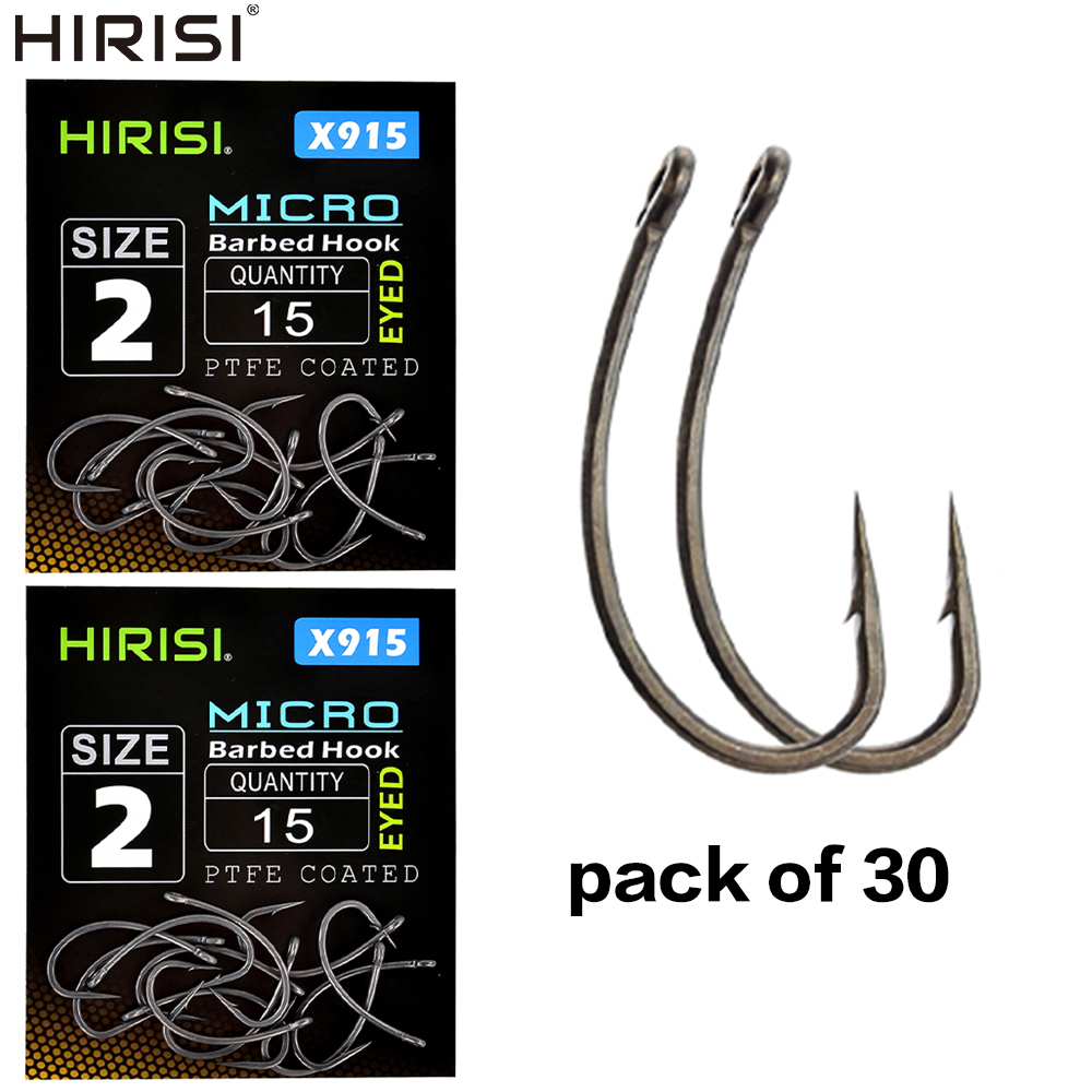 Hirisi 30x Carp Fishing Hooks  - огляд і ціна Fishing Hook Offset