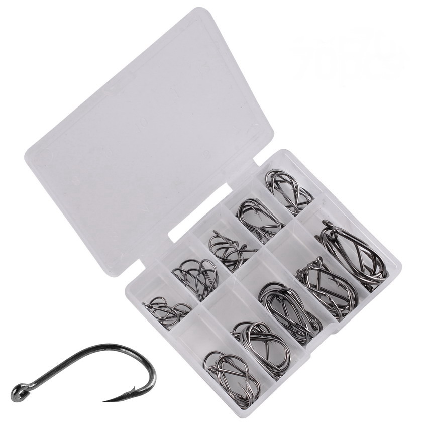 70Pcs/box Fishing Hooks Set Ki - огляд і ціна Fishing Hook Circle