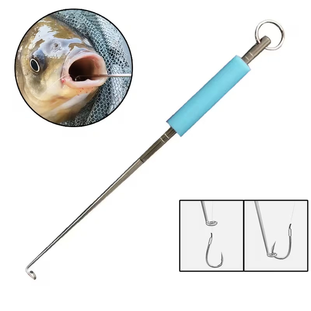 Heavy-Duty Stainless Steel Dee - огляд і ціна Fishing Hook Remover