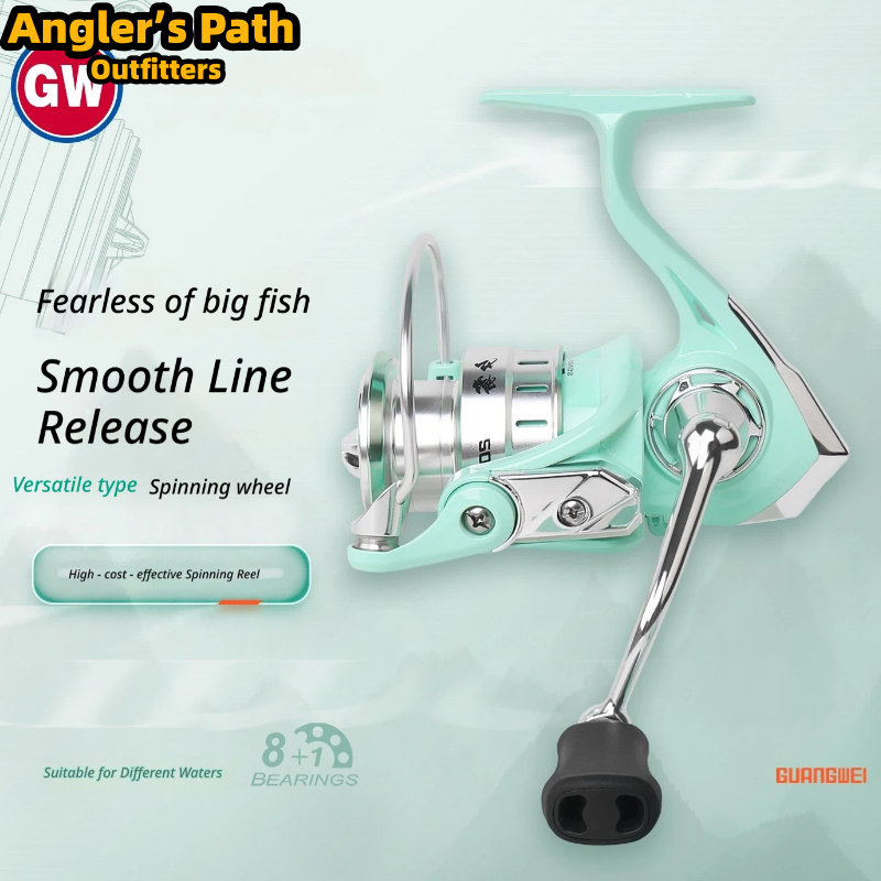 Guangwei Xiwu Spinning Reel 8+ - огляд і ціна Abu Garcia Reel Max